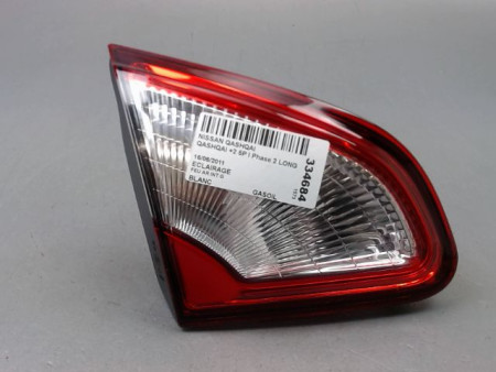 FEU ARRIERE INTERIEUR GAUCHE NISSAN QASHQAI +2 I Phase 2 LONG 2010-2014