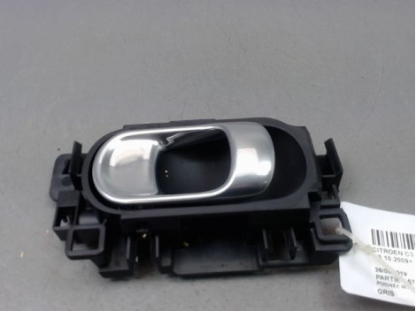 POIGNEE INTERIEURE PORTE ARRIERE GAUCHE CITROEN C3 2009-