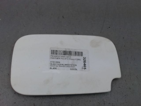 VOLET DE TRAPPE CARBURANT PEUGEOT PARTNER FG II Phase 1 (B9) 2008-2012