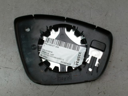 GLACE RETROVISEUR EXT G PEUGEOT 208 Phase 1 2012-...
