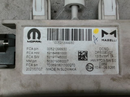 ECRAN GPS FIAT 500 II Phase 1 2007-...