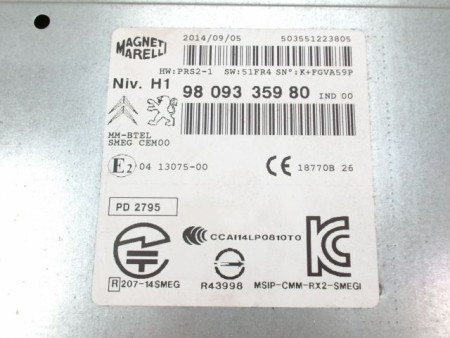 AUTORADIO PEUGEOT 308 SW 2008-