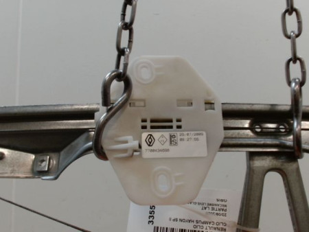 MECANISME LEVE-GLACE ARRIERE DROIT RENAULT CLIO CAMPUS II Phase 2 2009-2012