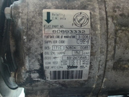 COMPRESSEUR AIR CONDITIONNE ALFA ROMEO BRERA