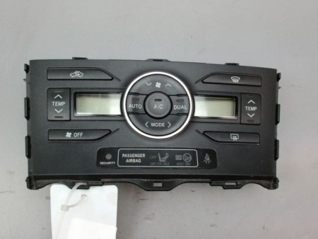 COMMANDE DE CHAUFFAGE TOYOTA AURIS I Phase 2 2010-2012