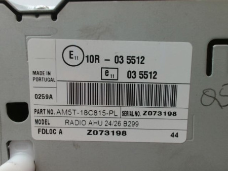 AUTORADIO FORD FIESTA 2005-
