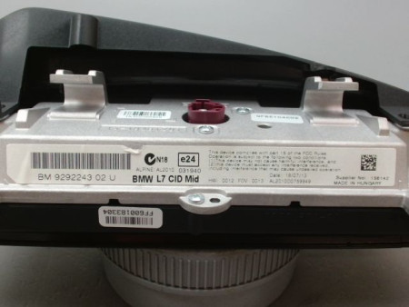 ECRAN GPS BMW SERIE 1 II (F20/F21) 2011-...