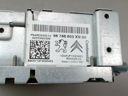 AUTORADIO PEUGEOT RCZ COUPE 2P Phase 1 2010-2012