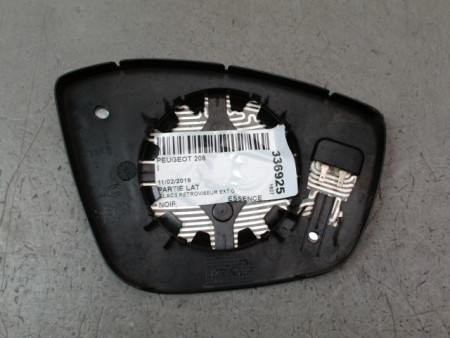 GLACE RETROVISEUR EXT G PEUGEOT 208 Phase 1 2012-...