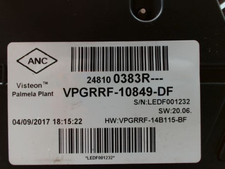 BLOC COMPTEURS RENAULT CLIO IV Phase 1 2012-...