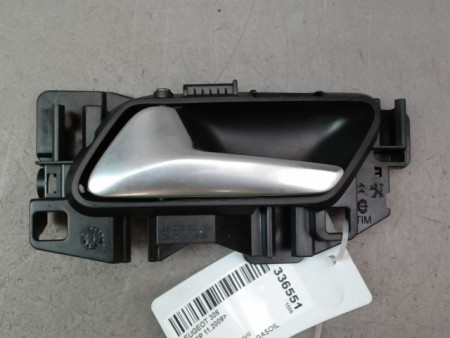 POIGNEE INTERIEURE PORTE AVANT GAUCHE PEUGEOT 308 2009-