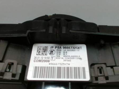 BLOC COMMODOS CITROEN C3 II Phase 1 (A51) 2009-2013