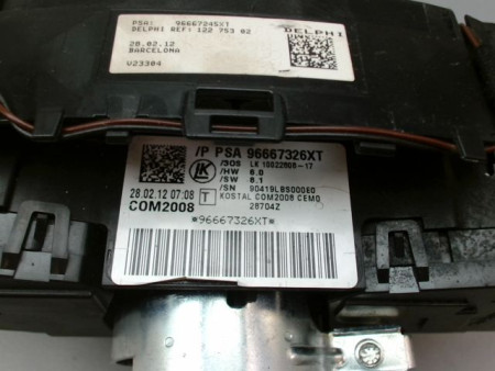 BLOC COMMODOS CITROEN C3 II Phase 1 (A51) 2009-2013