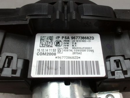 BLOC COMMODOS CITROEN C3 II Phase 2 (A51) 2013-2016