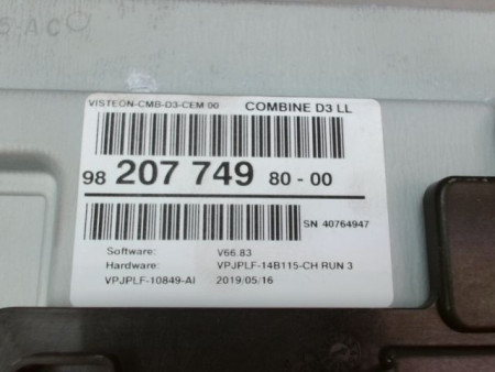 BLOC COMPTEURS DS DS3 CBACK
