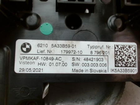 ECRAN GPS MINI MINI III (F55/F56) 2014-...