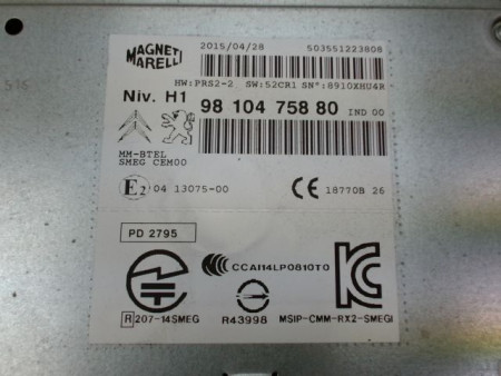 AUTORADIO PEUGEOT 308 SW 2008-
