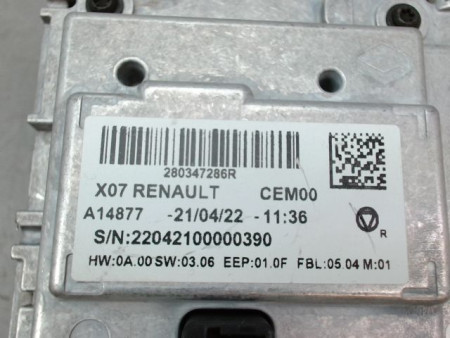 ECRAN GPS RENAULT TWINGO III 2014-...