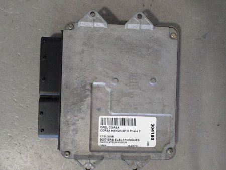 CALCULATEUR MOTEUR OPEL CORSA III Phase 2 (C) 2003-2006