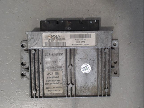 CALCULATEUR MOTEUR PEUGEOT 206 SW 2002-2006