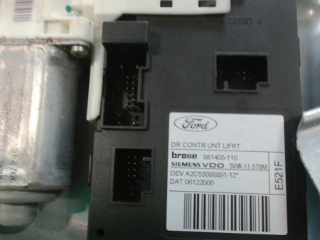 MECANISME+MOTEUR LEVE-GLACE AVANT GAUCHE FORD FOCUS CMAX MONOSP. I Phase 1 2003-2007