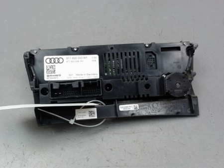 COMMANDE DE CHAUFFAGE AUDI A4 BERL. III Phase 1 (8K) 2008-2011