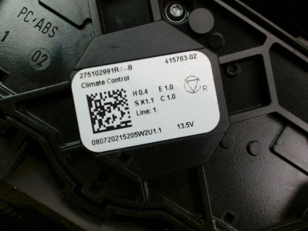 COMMANDE DE CHAUFFAGE RENAULT ZOE