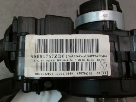 BLOC COMMODOS PEUGEOT 208 Phase 1 2012-...