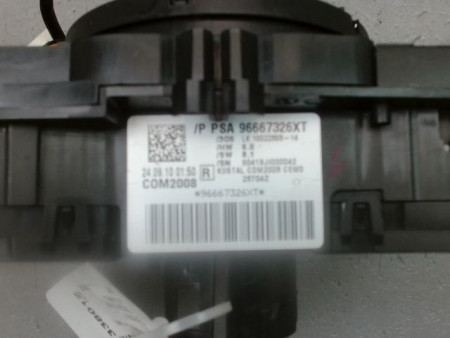 BLOC COMMODOS CITROEN C3 II Phase 1 (A51) 2009-2013