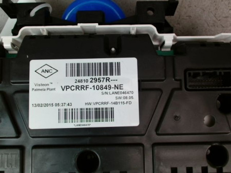BLOC COMPTEURS RENAULT CLIO IV Phase 1 2012-...