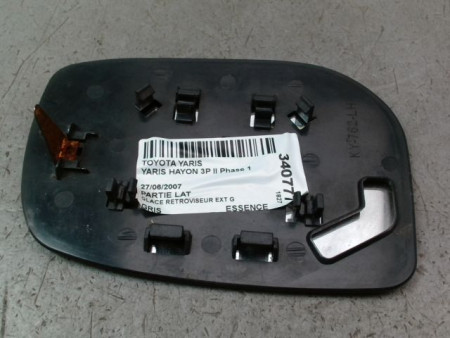 GLACE RETROVISEUR EXT G TOYOTA YARIS II Phase 1 2005-2009