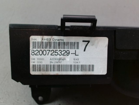 BLOC COMPTEURS RENAULT TWINGO II Phase 1 2007-2011