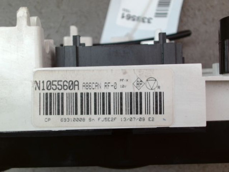 COMMANDE DE CHAUFFAGE CITROEN C3 I Phase 2 2005-2010