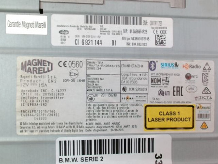 AUTORADIO B.M.W. SERIE 2