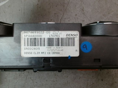 COMMANDE DE CHAUFFAGE CITROEN C-ELYSEE