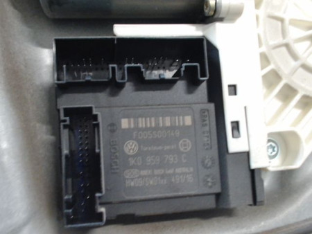 MECANISME+MOTEUR LEVE-GLACE AVANT GAUCHE VOLKSWAGEN GOLF V (1K) 2003-2008