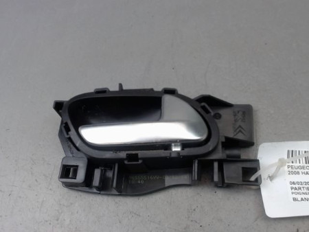 POIGNEE INTERIEURE PORTE ARRIERE DROIT PEUGEOT 2008 Phase 1 2013-...