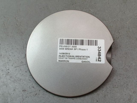 VOLET DE TRAPPE CARBURANT PEUGEOT 3008 BREAK I Phase 1 2009-2013