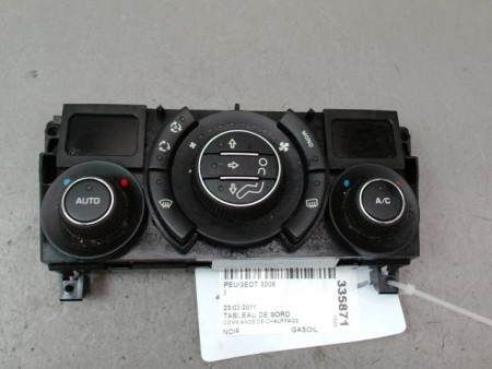 COMMANDE DE CHAUFFAGE PEUGEOT 3008 BREAK I Phase 1 2009-2013