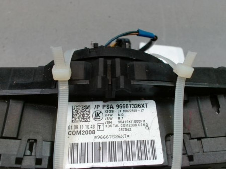 BLOC COMMODOS CITROEN C3 II Phase 1 (A51) 2009-2013