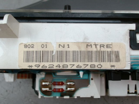 BLOC COMPTEURS CITROEN SAXO Phase 1 1996-1999