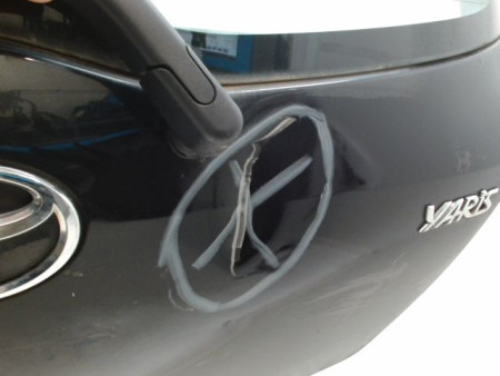 HAYON TOYOTA YARIS II Phase 1 2005-2009