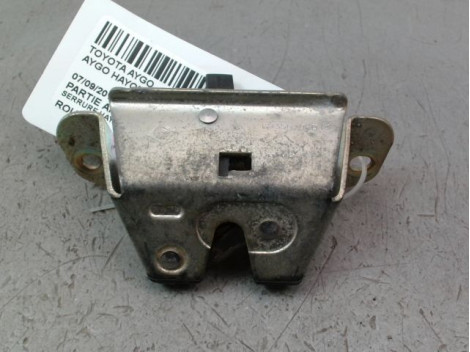 SERRURE HAYON  TOYOTA AYGO I Phase 2 2009-2012