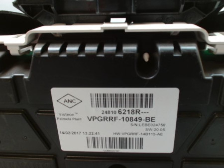BLOC COMPTEURS RENAULT CLIO IV Phase 1 2012-...