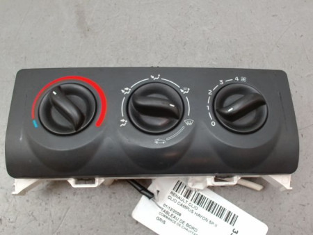 COMMANDE DE CHAUFFAGE RENAULT CLIO CAMPUS II Phase 2 2009-2012