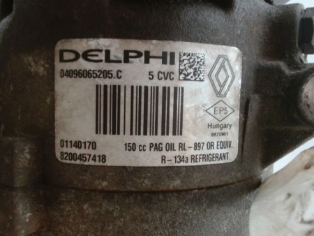 COMPRESSEUR AIR CONDITIONNE RENAULT MEGANE CC 2P II Phase 1 2003-2005