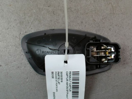 POIGNEE INTERIEURE PORTE ARRIERE GAUCHE RENAULT CAPTUR Phase 1 2013-...