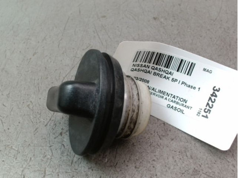 BOUCHON RESERVOIR A CARBURANT NISSAN QASHQAI BREAK I Phase 1 2007-2010