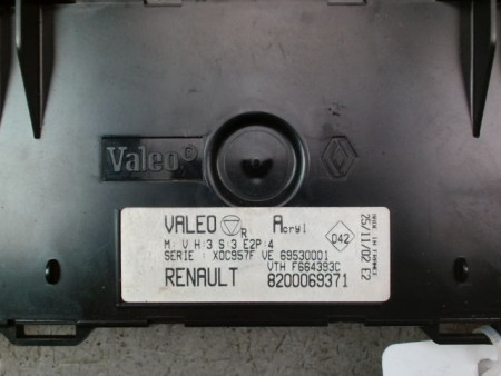 COMMANDE DE CHAUFFAGE RENAULT CLIO II Phase 2 2001-2006