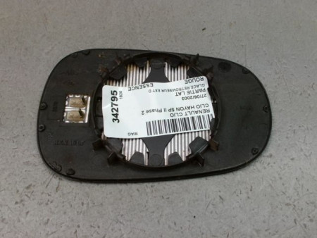GLACE RETROVISEUR EXT D RENAULT CLIO II Phase 2 2001-2006